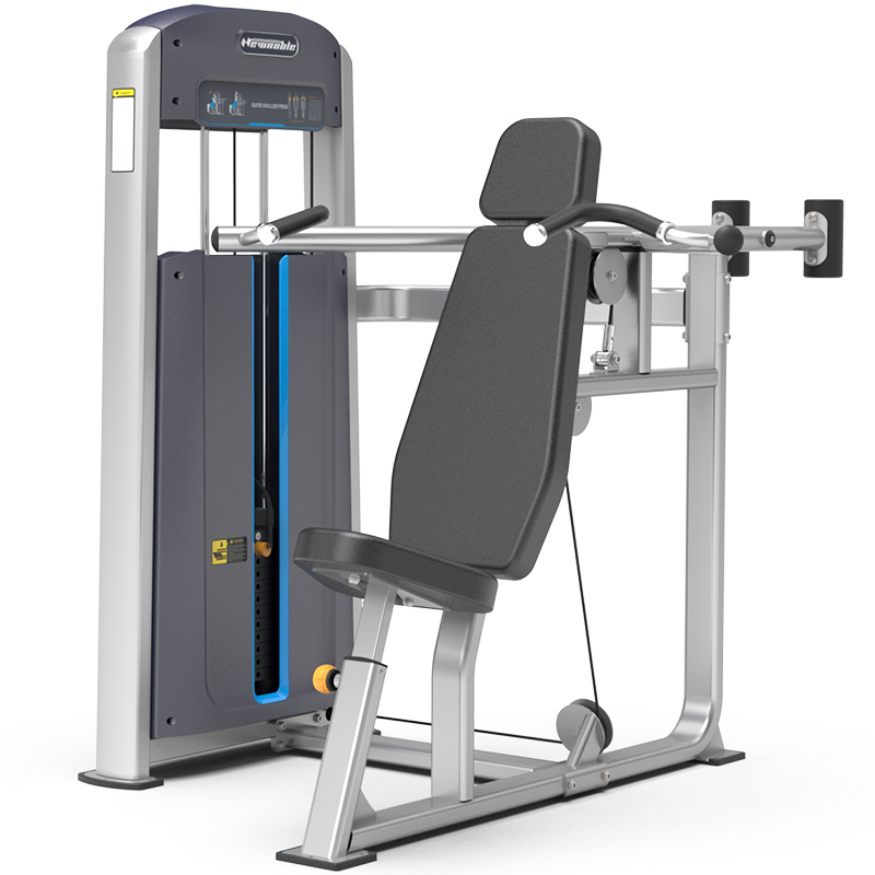商用健身房专用器械力量器械专项器械无氧健身器械 1014坐式肩膊推举训练器
