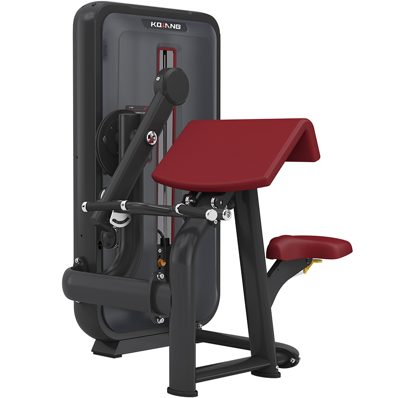 好博坐式二头肌训练器商用健身器材健身房团购综合训练器 6001坐式二头肌训练器
