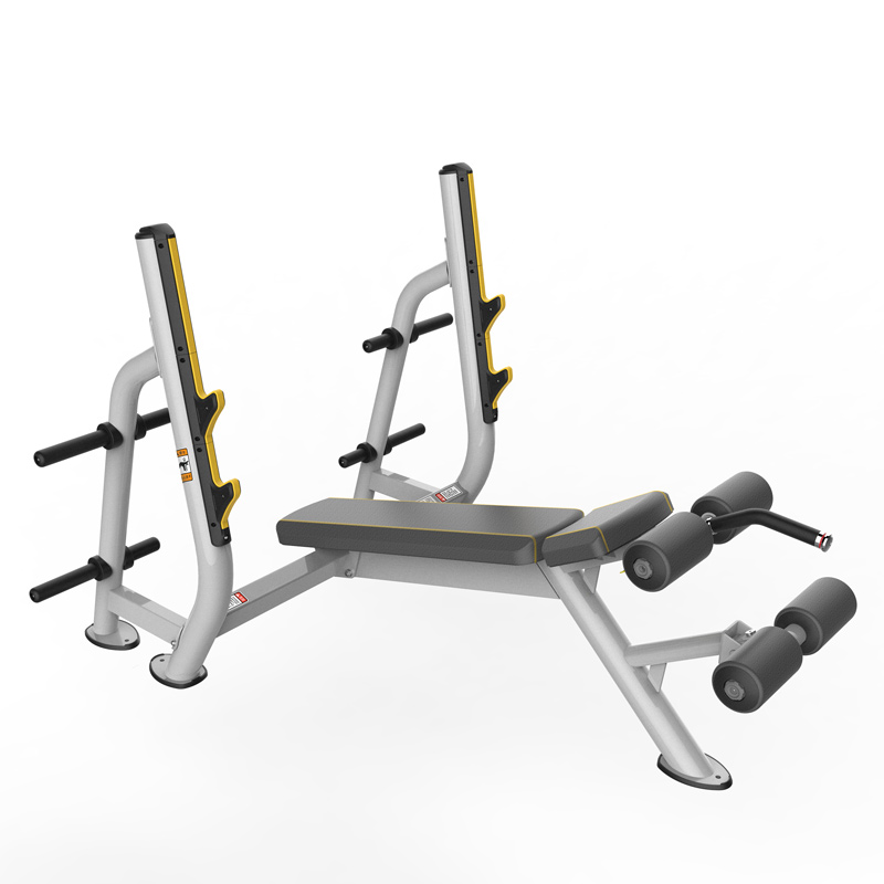 好博下斜式卧推架8211商用健身器材健身房团购综合训练器