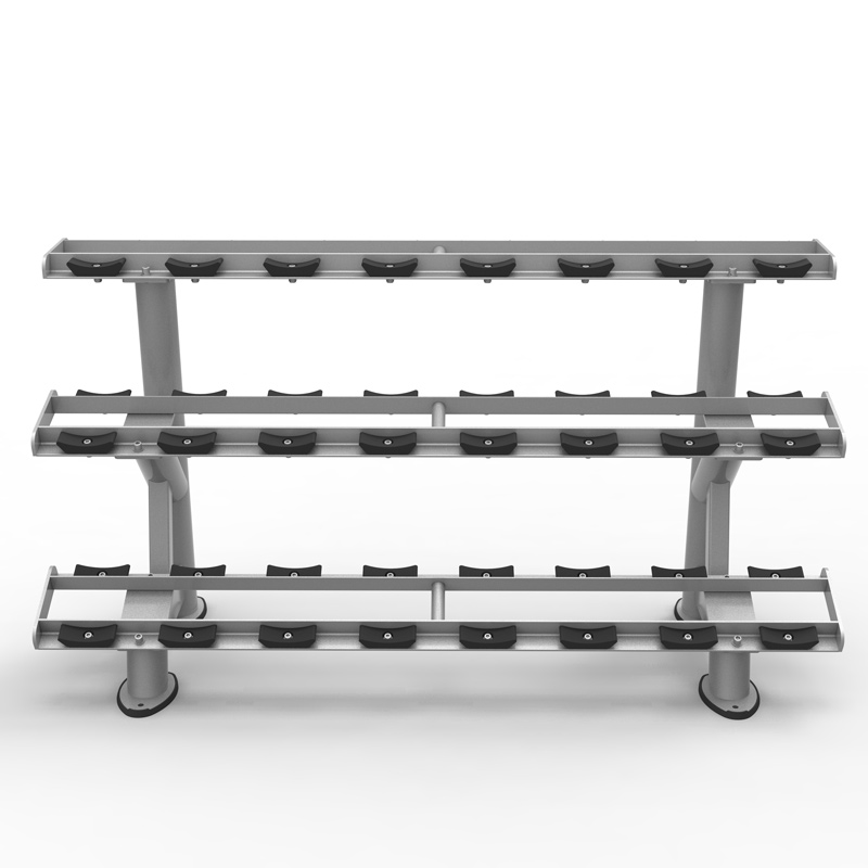 好博三层哑铃架8267商用健身器材健身房团购综合训练器