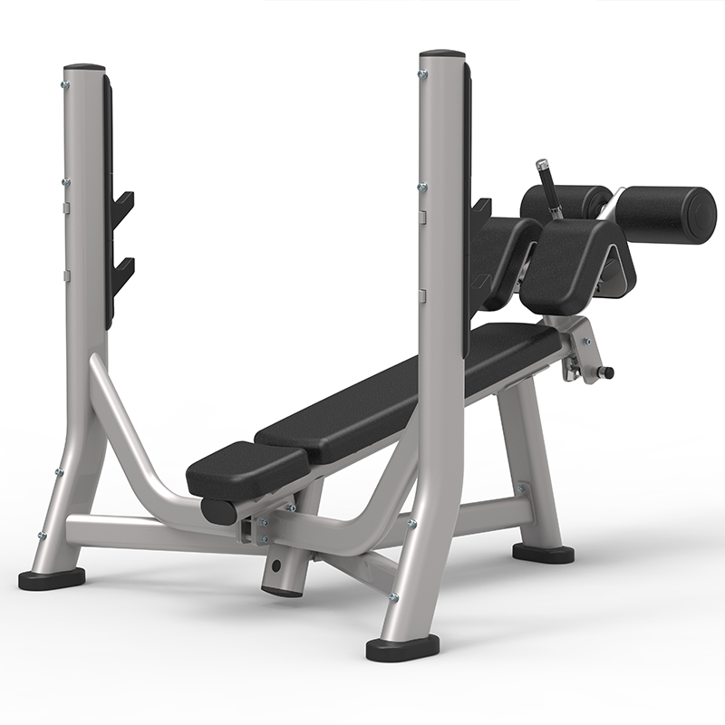 好博下斜卧推架健身房专业力量运动健身器材 9207