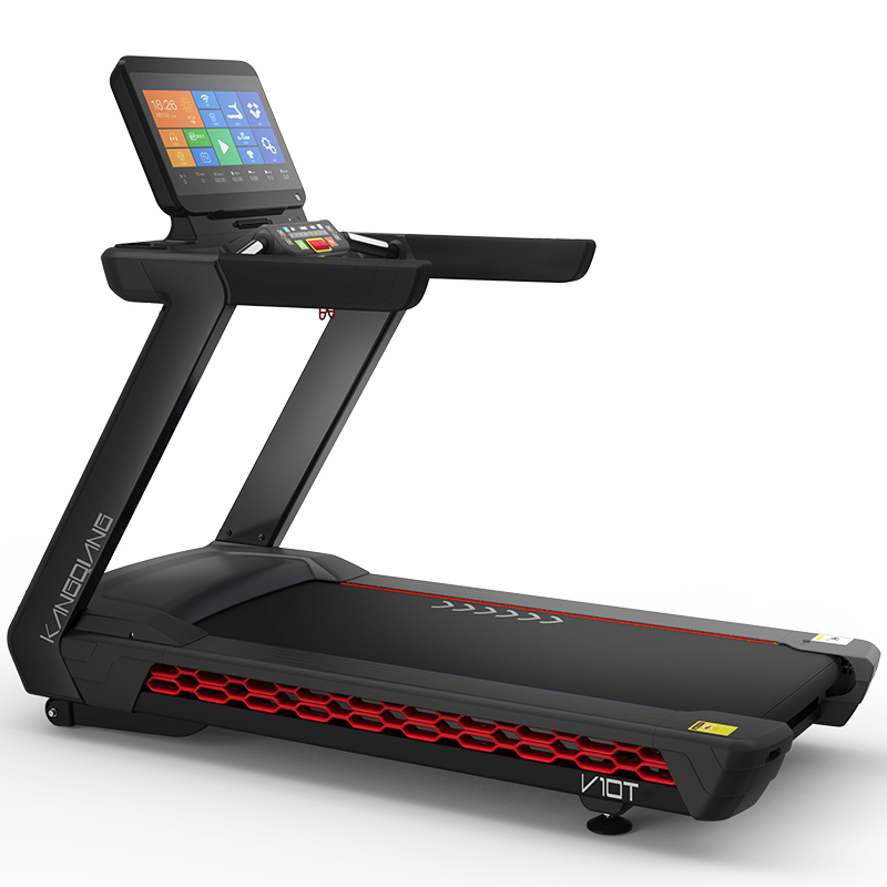 好博商用V10T健身房专用健身器材跑步机智能静音蜂窝避震跑步机V10T